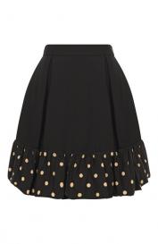 Юбка из шерсти и вискозы Moschino