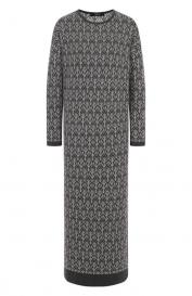 Платье из шелка и кашемира Freeage