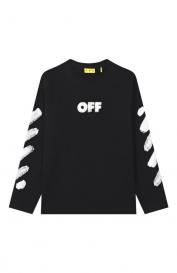 Хлопковый лонгслив Off-white