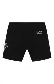 Хлопковые шорты Ea7