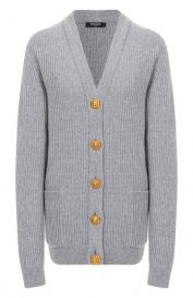Кардиган из кашемира и шерсти Balmain