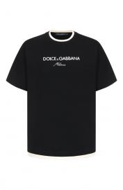 Хлопковая футболка Dolce&Gabbana