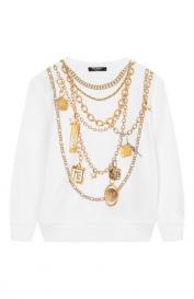 Хлопковый свитшот Balmain