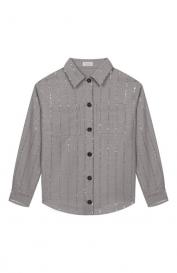 Шерстяная рубашка Brunello Cucinelli