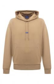 Хлопковое худи HUGO Blue