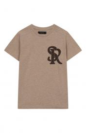 Хлопковая футболка Stefano Ricci Junior