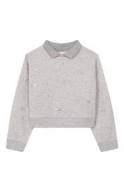 Хлопковый свитшот Elisabetta Franchi la mia bambina