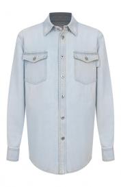 Джинсовая рубашка Bottega Veneta