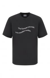 Хлопковая футболка Bluemarble