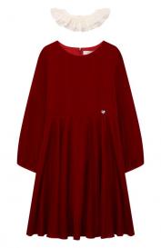 Бархатное платье Monnalisa