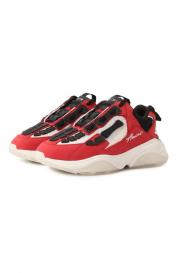 Кожаные кроссовки Bone Runner Amiri