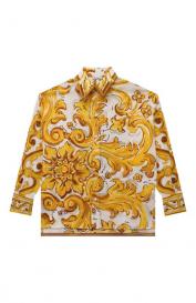 Хлопковая рубашка Dolce&Gabbana