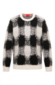 Свитер из шерсти и вискозы HUGO