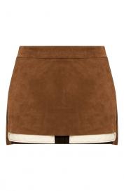 Замшевая юбка Rick Owens