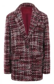 Твидовое полупальто MVST