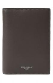 Кожаная обложка для паспорта Dolce&Gabbana
