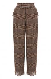 Брюки с отделкой стразами Giuseppe di Morabito