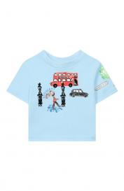 Хлопковая футболка Burberry