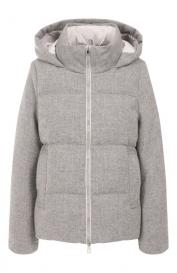 Пуховик из шерсти и кашемира KITON