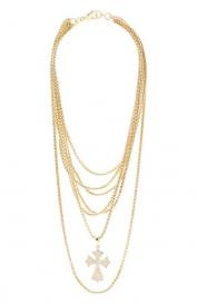 Колье Golden Veil Bluejay