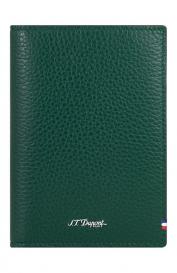 Кожаная обложка для паспорта S.t.dupont