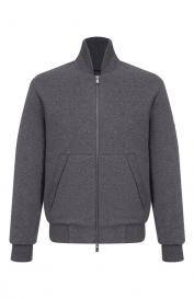 Толстовка из хлопка и шерсти BOSS