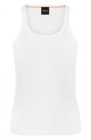 Хлопковая майка Boss Orange