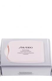 Освежающие очищающие салфетки SHISEIDO