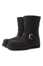 Сапоги из нубука MATTIA CAPEZZANI