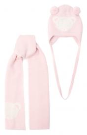 Комплект из шапки и шарфа Monnalisa