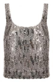 Топ с отделкой пайетками Elie Saab