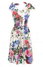 Хлопковое платье Dolce&Gabbana