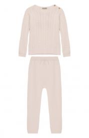 Шерстяной комплект из пуловера и брюк Baby T