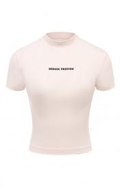 Хлопковая футболка HERON PRESTON