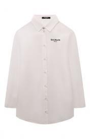 Хлопковая рубашка Balmain