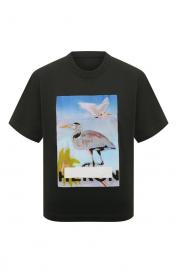 Хлопковая футболка HERON PRESTON