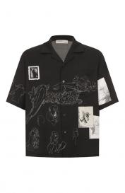 Рубашка из вискозы DOMREBEL