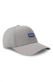 Хлопковая бейсболка HUGO Blue