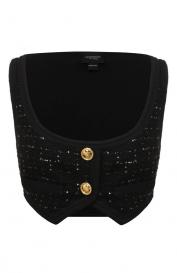 Твидовый топ Giambattista Valli