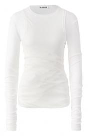Хлопковый лонгслив Jil Sander