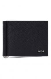 Кожаный зажим для купюр BOSS