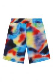 Хлопковые шорты MSGM Kids