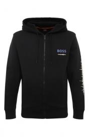 Хлопковая толстовка Boss Orange