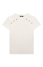 Хлопковая футболка Balmain