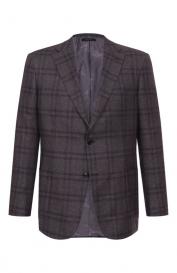 Пиджак из шелка и кашемира Brioni