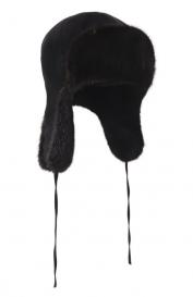 Шапка-ушанка Бруклин с мехом норки FurLand
