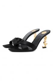 Текстильные мюли Opyum 85 Saint Laurent