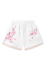 Хлопковые шорты Monnalisa