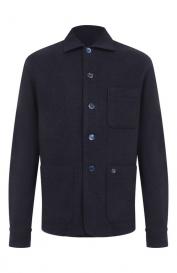 Куртка-рубашка из шерсти и кашемира Stefano Ricci