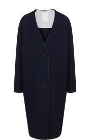 Пальто свободного кроя из смеси хлопка и льна TWINS FLORENCE